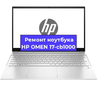 Чистка от пыли и замена термопасты на ноутбуке HP OMEN 17-cb1000 в Ростове-на-Дону